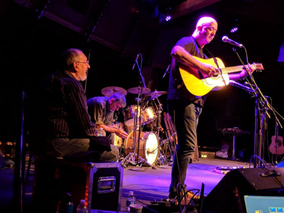 Mark with David Bromberg