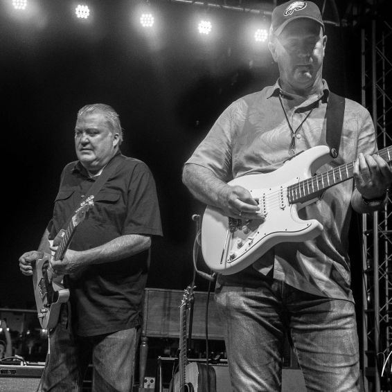 Mark with David Bromberg