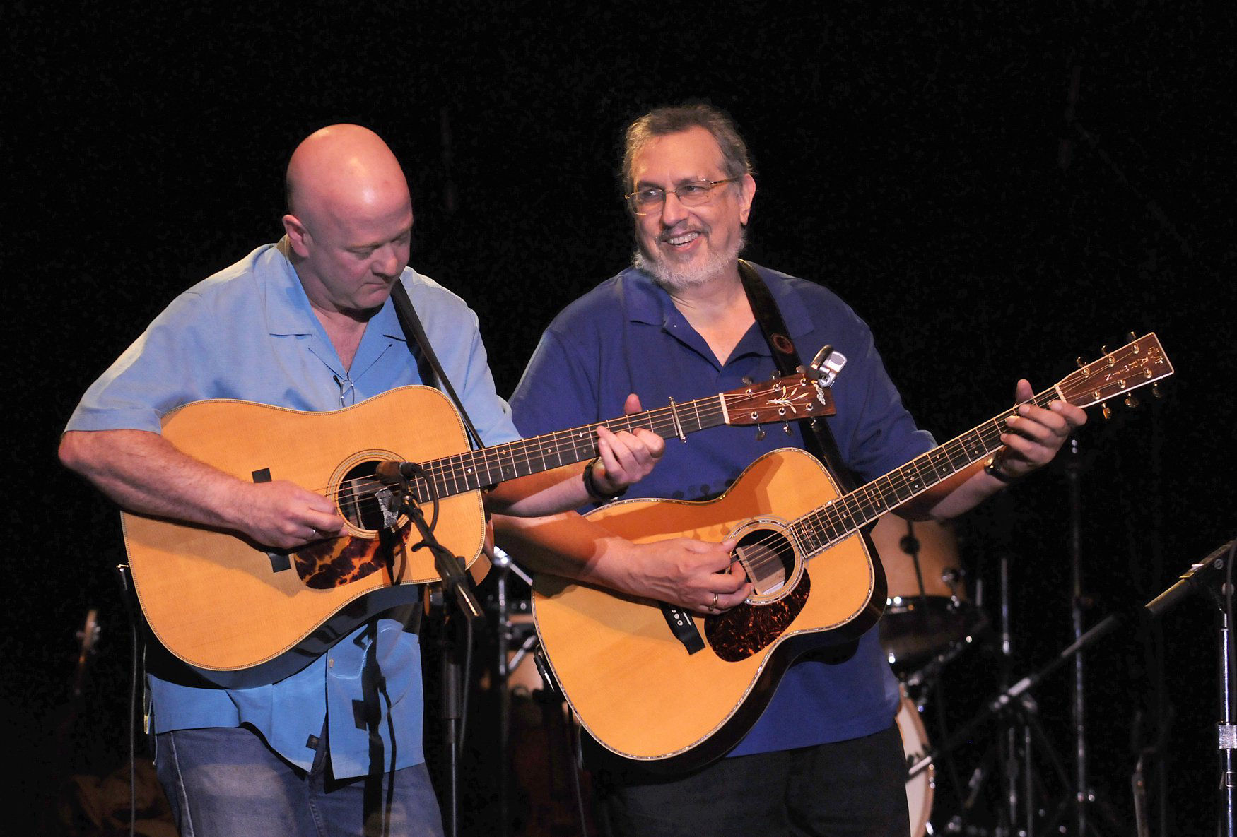 Mark with David Bromberg