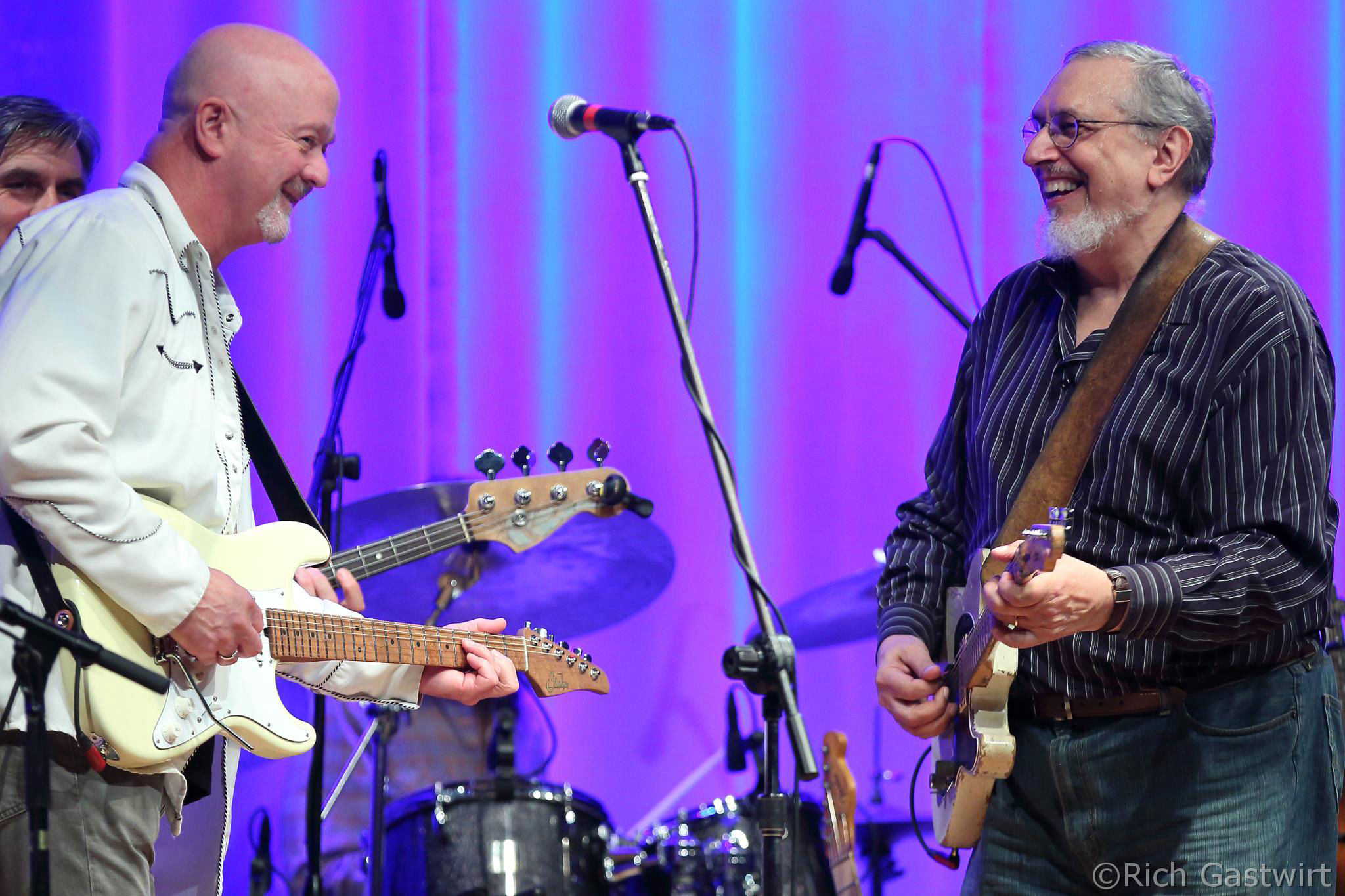 Mark with David Bromberg