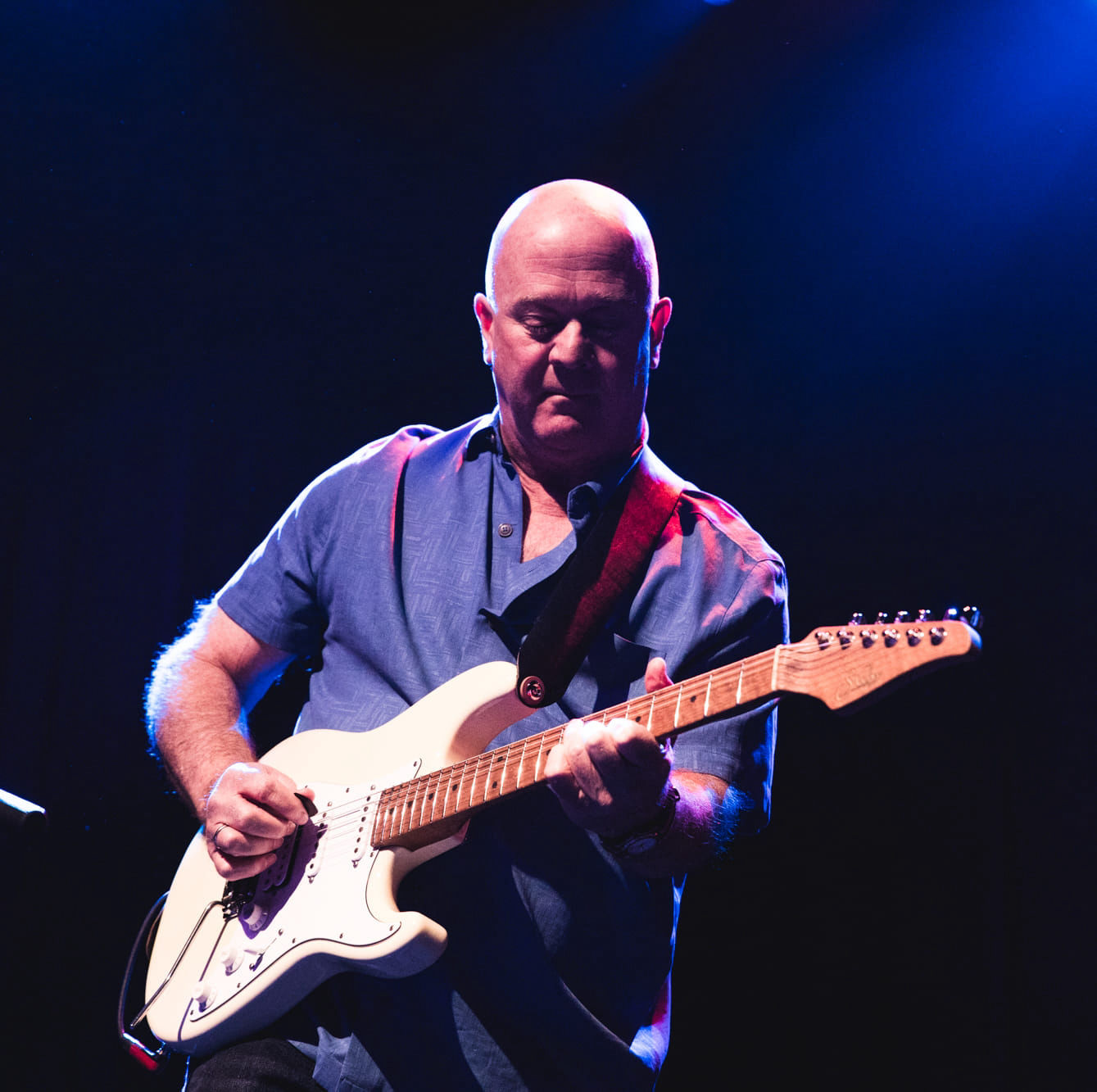 Mark with David Bromberg