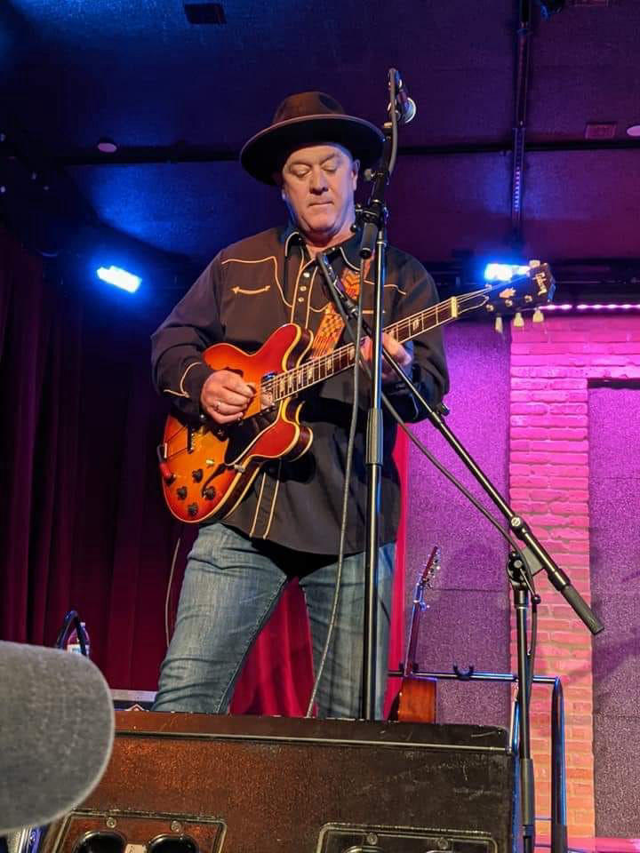 Mark with David Bromberg