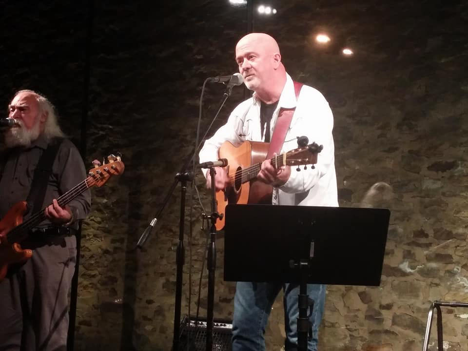 Mark with David Bromberg