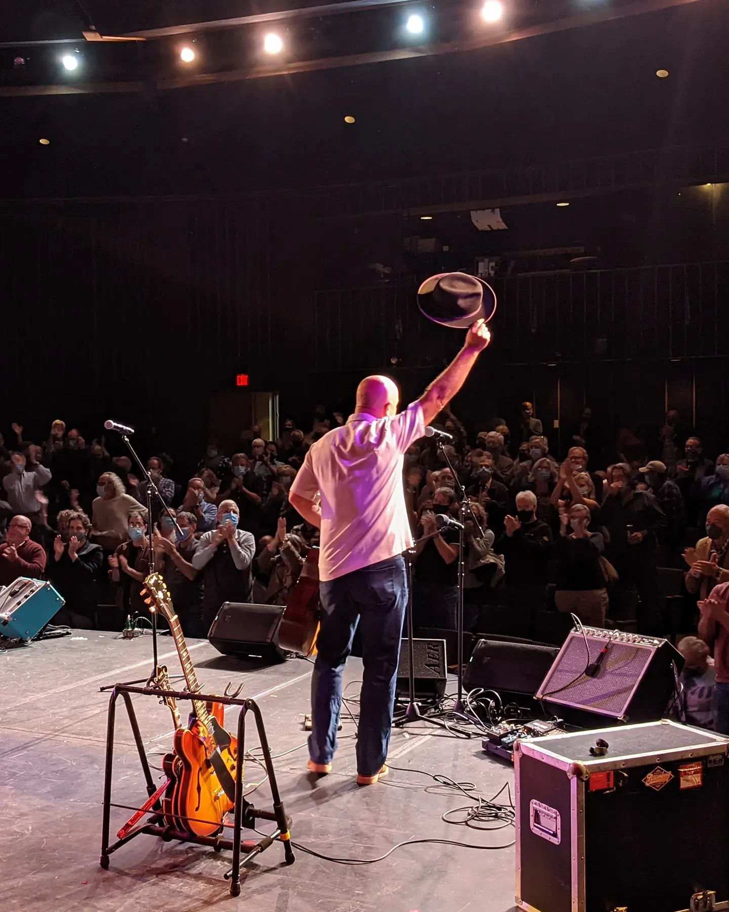 Mark with David Bromberg